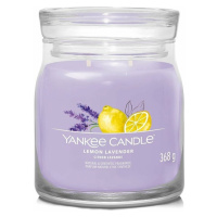 Yankee Candle vonná svíčka Signature ve skle střední Lemon Lavender, 368 g
