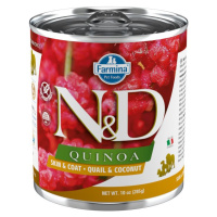 N&D Quinoa N&D DOG QUINOA Quail & Coconut 285g