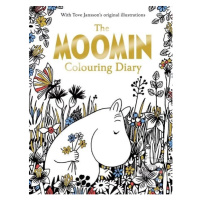 The Moomin Colouring Diary - Tove Jansson - kniha z kategorie Omalovánky, vystřihovánky, papír