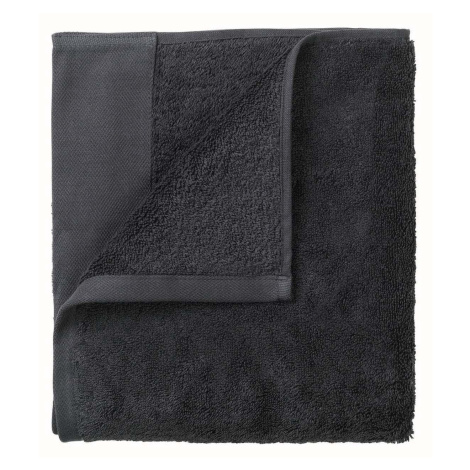 Set 2 ručníků 30 x 50 cm tmavě šedá BLOMUS