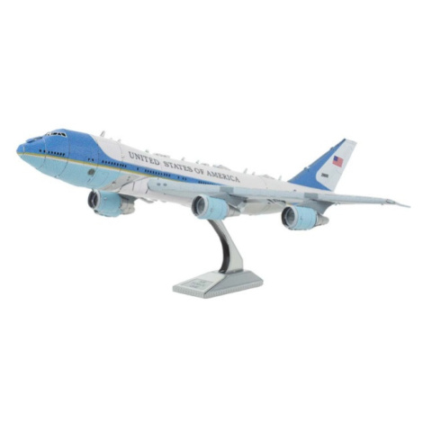 Metal Earth Luxusní ocelová stavebnice Air Force One Metal Earth IQ models