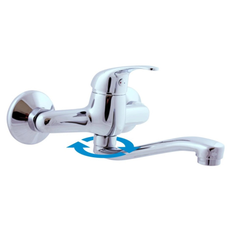 RAV Slezák Slezák Rav SÁZAVA E SA001.0/26 dřezová baterie ze zdi 100 mm RAV SLEZÁK