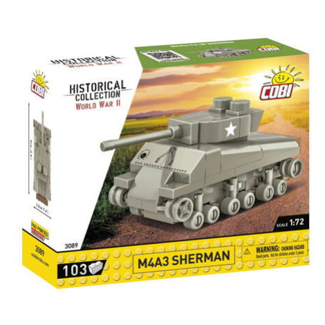 Cobi Sherman M4A1, 1:72