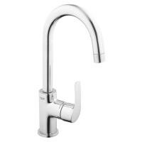 Vysoká umyvadlová baterie Grohe Eurosmart New s výpustí chrom 23537002