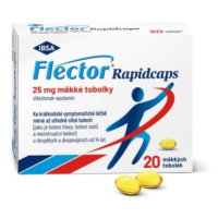 FLECTOR RAPIDCAPS 25MG CPS MOL 20