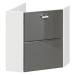 ArtCom Rohová koupelnová skříňka FINKA Grey 824 FINKA: Skříňka pod umyvadlo rohová 824 | (VxŠxH)