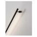 NOVA LUCE nástěnné svítidlo GROPIUS černý hliník LED 10W 230V 3000K IP20 9081600