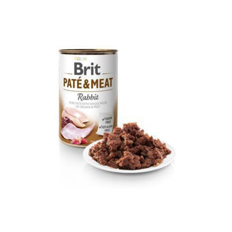 Brit Dog konz Paté & Meat Rabbit 800g + Množstevní sleva