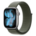 Apple Watch 42/41/40/38mm piniově zelený provlékací sportovní řemínek