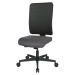 eurokraft pro Kancelářská otočná židle V1, čalouněné opěradlo, černá / antracitová