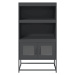 vidaXL Skříň highboard antracitová 68x39x123 cm ocel