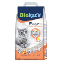 Biokat's Bianco Fresh vanilka & mandarinka stelivo pro kočky 5 kg