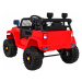 Mamido Elektrické autíčko Jeep Dark Night červené