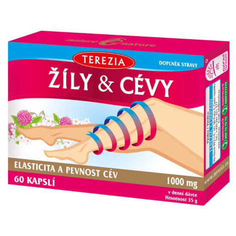 TEREZIA Žíly & Cévy 60 kapslí