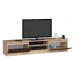 Stolek pod TV RTV K 160 CLP sonoma / wenge