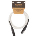 Cascha Standard Line Mic Cable White 2m