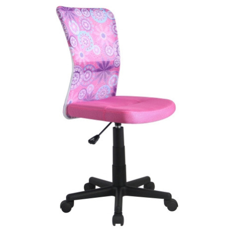 Dětská židle BOSKO, růžová Halmar