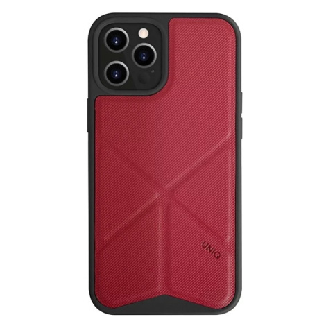 Kryt UNIQ Transforma iPhone 12 Pro Max 6,5" red (UNIQ-IP6.7HYB(2020)-TRSFRED)