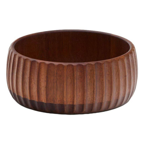 Dřevěná servírovací miska v tmavě přírodní barvě Rommu – Kave Home