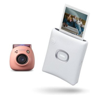 Fujifilm instax SQ Link White + Fujifilm Instax Pal Pink