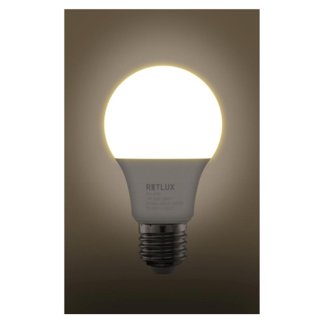 RLL 400 A60 E27 bulb 7W WW RETLUX