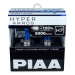 PIAA Hyper Arros 5000K H7 + 120%. jasně bílé světlo o teplotě 5000K, 2ks