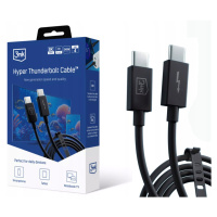 3MK Hyper ThunderBolt kabel Usb-c/usb-c 1m 240W 5A