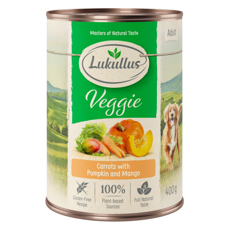 Lukullus konzervy, 6 x 400 g, 5 + 1 zdarma - Naturkost Adult Veggie