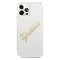 Guess Vintage Script Pouzdro pro iPhone 12/12 Pro