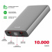 Swissten Aluminum 10000 mAh 20W Power Delivery šedá Šedá