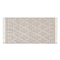 Bavlněný koberec 80 x 150 cm béžový SULUOVA, 308244