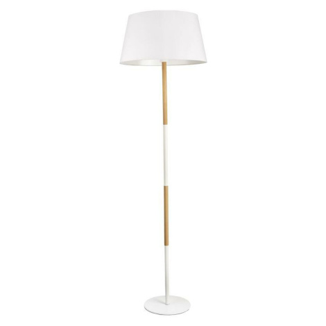 Nova Luce Elegantní stojací lampa Arrigo s přírodním dřevem NV 7605184