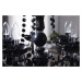 LuxD 16790 Luxusní lustr Barisimo XL Černý závěsné svítidlo