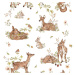 Dekornik Tapeta jelení louka bílá 280x50 cm