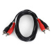 Auna CJ-253-1,5M, 4 x 1,5m kabel s cinch-cinch