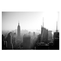 Fotografie New York City Downtown Black and White, John Bencina, 40 × 26.7 cm