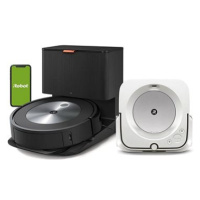 iRobot Roomba j7+ a Braava jet m6