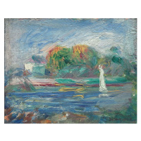 Obrazová reprodukce The Blue River, c.1890-1900, Pierre Auguste Renoir, 40 × 30 cm