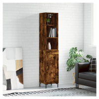 vidaXL Skříň highboard kouřový dub 34,5 x 34 x 180 cm kompozitní dřevo