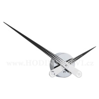 Designové nástěnné hodiny Future Time FT9630BK Hands 60cm