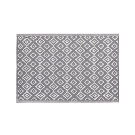 Venkovní koberec šedý 120x180 cm DHULE, 249965 BELIANI