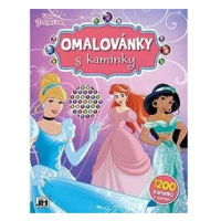 Disney Princezny - Omalovánky s kamínky JIRI MODELS a. s.