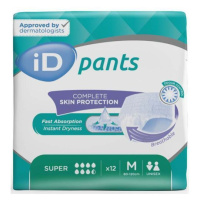 iD Pants Medium Super plenkové kalhotky navlékací 12 ks