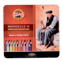 Umělecké akvarelové pastelky Koh-i-noor MONDELUZ - 48 ks