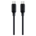 Kabel CABLEXPERT CC-USB2-CMCM100-1.5M USB PD (Power Delivery), 100W, Type-C na Type-C kabel (CM/