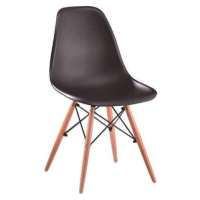Tempo Kondela Židle CINKLA 3 NEW - černá/buk + kupón KONDELA10 na okamžitou slevu 3% (kupón upla