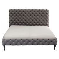 KARE Design Postel Desire Silver Grey High 160x200 cm