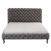 KARE Design Postel Desire Silver Grey High 160x200 cm