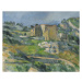 Obrazová reprodukce Houses in the Provence: The Riaux Valley near L'Estaque, Paul Cezanne, 40 × 