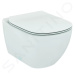 IDEAL STANDARD Tesi Závěsné WC se sedátkem SoftClose, AquaBlade, bílá T354601